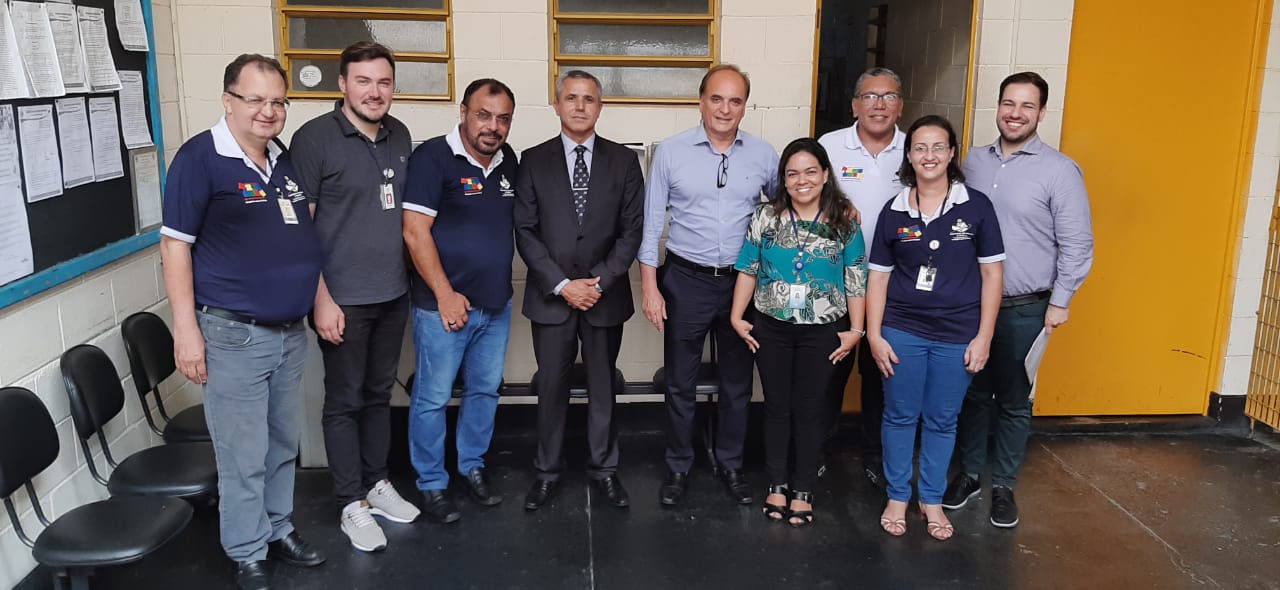 VISITA DO PRESIDENTE DA FUNDAÇÃO CASA NO CASA DOM HELDER CÂMARA.